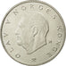 Coin, Norway, Olav V, 5 Kroner, 1977, AU(55-58), Copper-nickel, KM:420