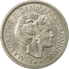Coin, Denmark, Margrethe II, 5 Kroner, 1976, Copenhagen, AU(55-58)