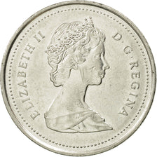 Coin, Canada, Elizabeth II, 25 Cents, 1988, Royal Canadian Mint, Ottawa