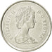 Coin, Canada, Elizabeth II, 25 Cents, 1988, Royal Canadian Mint, Ottawa