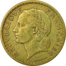 Münze, Frankreich, Lavrillier, 5 Francs, 1940, Paris, SS, Aluminum-Bronze