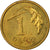 Moneda, Polonia, Grosz, 2003, Warsaw, MBC, Latón, KM:276