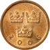 Coin, Sweden, Carl XVI Gustaf, 50 Öre, 2006, EF(40-45), Bronze, KM:878