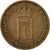 Coin, Norway, Haakon VII, 2 Öre, 1937, EF(40-45), Bronze, KM:371