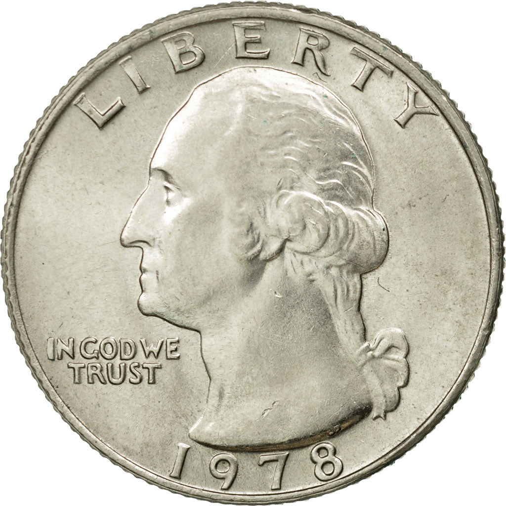 Coin, United States, Washington Quarter, Quarter, 1978, U.S. Mint, Philadelphia