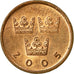 Coin, Sweden, Carl XVI Gustaf, 50 Öre, 2005, EF(40-45), Bronze, KM:878