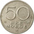 Moneda, Noruega, Olav V, 50 Öre, 1977, MBC, Cobre - níquel, KM:418