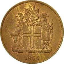 Coin, Iceland, Krona, 1966, EF(40-45), Nickel-brass, KM:12a