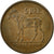 Moneda, Noruega, Olav V, 5 Öre, 1960, MBC, Bronce, KM:405