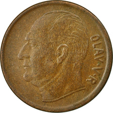 Coin, Norway, Olav V, 5 Öre, 1966, EF(40-45), Bronze, KM:405