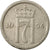 Coin, Norway, Haakon VII, 25 Öre, 1954, EF(40-45), Copper-nickel, KM:401