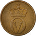 Coin, Norway, Olav V, 2 Öre, 1964, EF(40-45), Bronze, KM:410
