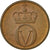 Moneda, Noruega, Olav V, 2 Öre, 1970, MBC, Bronce, KM:410