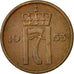 Monnaie, Norvège, Haakon VII, 2 Öre, 1953, TTB, Bronze, KM:399