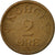 Monnaie, Norvège, Haakon VII, 2 Öre, 1957, TTB, Bronze, KM:399