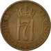 Coin, Norway, Haakon VII, 2 Öre, 1938, EF(40-45), Bronze, KM:371