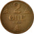 Coin, Norway, Haakon VII, 2 Öre, 1939, EF(40-45), Bronze, KM:371