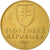 Moneta, Słowacja, Koruna, 2002, EF(40-45), Brąz platerowany stalą, KM:12