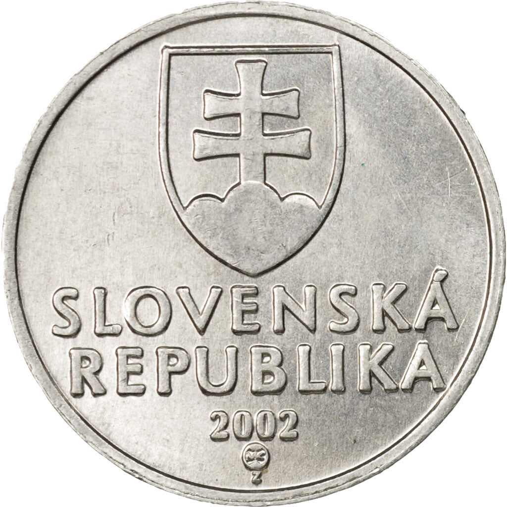 Moneta, Slovacchia, 10 Halierov, 2002, BB, Alluminio, KM:17