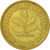 Münze, Bundesrepublik Deutschland, 5 Pfennig, 1975, Munich, SS, Brass Clad