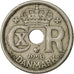 Coin, Denmark, Christian X, 25 Öre, 1926, Copenhagen, EF(40-45), Copper-nickel