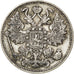 RUSSIA, 15 Kopeks, 1911, Saint-Petersburg, KM #21a.2, EF(40-45), Silver, 2.78