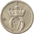 Moneta, Norwegia, Olav V, 10 Öre, 1968, EF(40-45), Miedź-Nikiel, KM:411