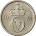 Moneda, Noruega, Olav V, 10 Öre, 1975, MBC, Cobre - níquel, KM:416