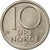 Moneta, Norwegia, Olav V, 10 Öre, 1975, EF(40-45), Miedź-Nikiel, KM:416