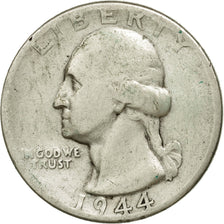 Coin, United States, Washington Quarter, Quarter, 1944, U.S. Mint, Philadelphia