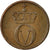 Moneta, Norwegia, Olav V, Ore, 1960, EF(40-45), Bronze, KM:403