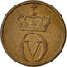 Moneda, Noruega, Olav V, Ore, 1962, MBC, Bronce, KM:403