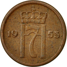 Coin, Norway, Haakon VII, Ore, 1953, EF(40-45), Bronze, KM:398