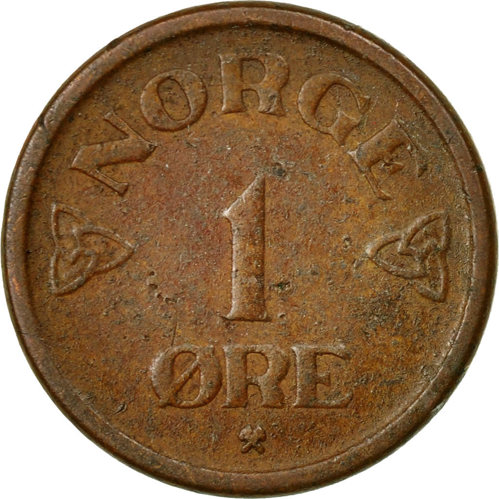 Coin, Norway, Haakon VII, Ore, 1953, EF(40-45), Bronze, KM:398