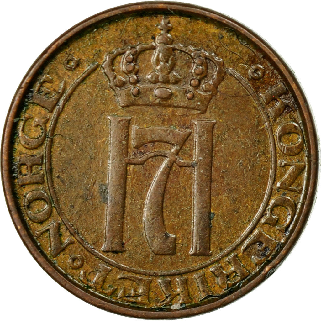 Coin, Norway, Haakon VII, Ore, 1940, EF(40-45), Bronze, KM:367