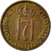 Coin, Norway, Haakon VII, Ore, 1940, EF(40-45), Bronze, KM:367