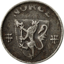 Coin, Norway, Haakon VII, Ore, 1943, EF(40-45), Iron, KM:387