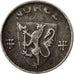 Coin, Norway, Haakon VII, Ore, 1943, EF(40-45), Iron, KM:387