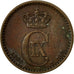 Moneta, Danimarca, Christian IX, Ore, 1899, Copenhagen, MB+, Bronzo, KM:792.2