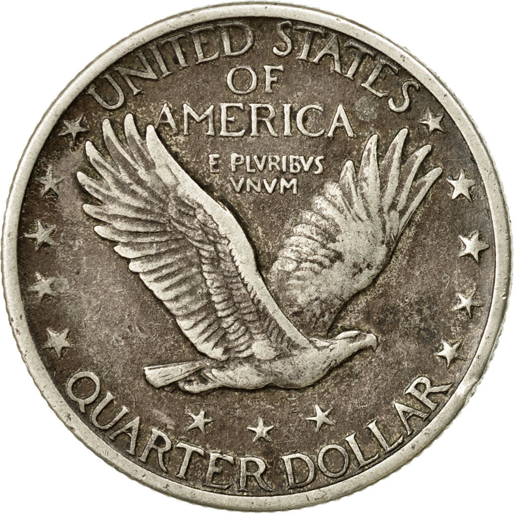 Coin, United States, Standing Liberty Quarter, Quarter, 1917, U.S. Mint