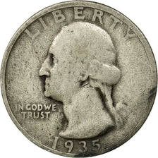 Coin, United States, Washington Quarter, Quarter, 1935, U.S. Mint, Philadelphia
