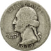 Coin, United States, Washington Quarter, Quarter, 1937, U.S. Mint, Philadelphia