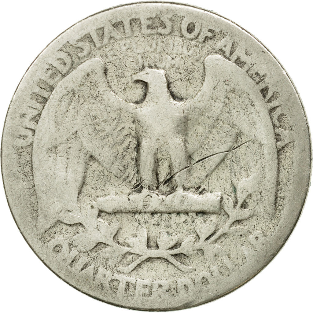 Coin, United States, Washington Quarter, Quarter, 1942, U.S. Mint, Philadelphia