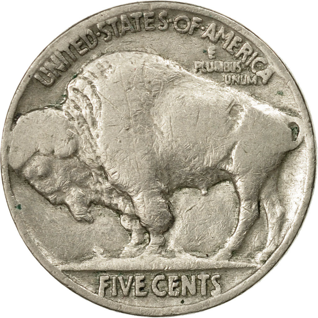 Monnaie, États-Unis, Buffalo Nickel, 5 Cents, 1936, U.S. Mint, Philadelphie