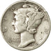 Coin, United States, Mercury Dime, Dime, 1940, U.S. Mint, Philadelphia