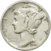 Moneta, Stati Uniti, Mercury Dime, Dime, 1944, U.S. Mint, Philadelphia, MB