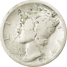 Coin, United States, Mercury Dime, Dime, 1925, U.S. Mint, Philadelphia