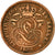 Moneta, Belgia, Leopold II, 2 Centimes, 1905, EF(40-45), Miedź, KM:35.1