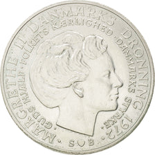 Moneta, Danimarca, Margrethe II, 10 Kroner, 1972, Copenhagen, SPL, Argento