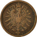 Moneta, GERMANIA - IMPERO, Wilhelm I, 2 Pfennig, 1874, Frankfurt, MB, Rame, KM:2